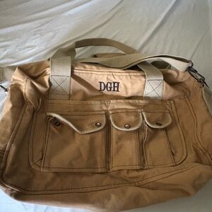 Tan Canvas Men's Bag